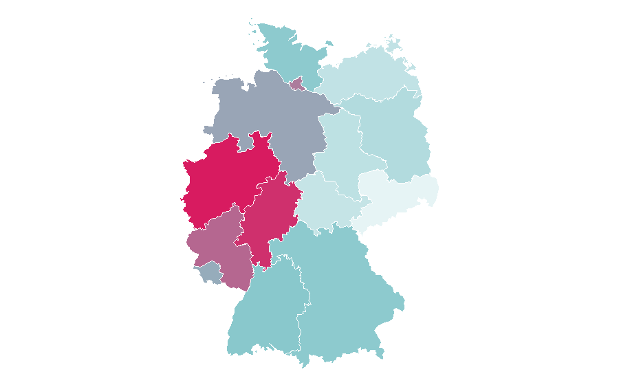 Affinity by region — Scandal (TV series), Germany