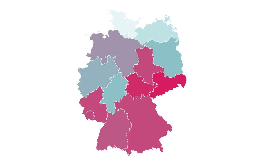 Affinity by region — Scanners, Germany