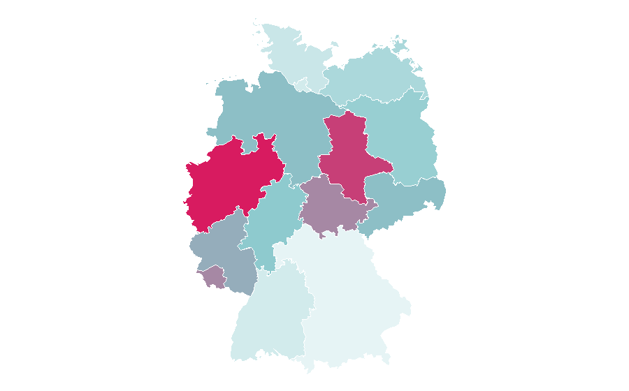 Affinity by region — Scary Movie, Germany