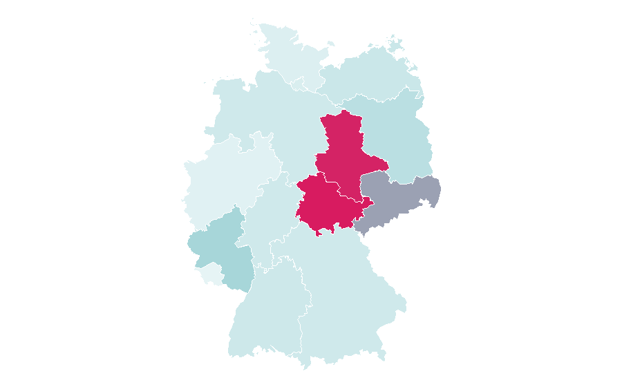Affinity by region — Schiller, Germany