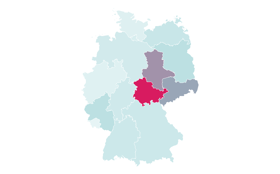 Affinity by region — Schiller (band), Germany