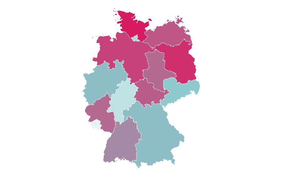 Affinity by region — Schleich, Germany