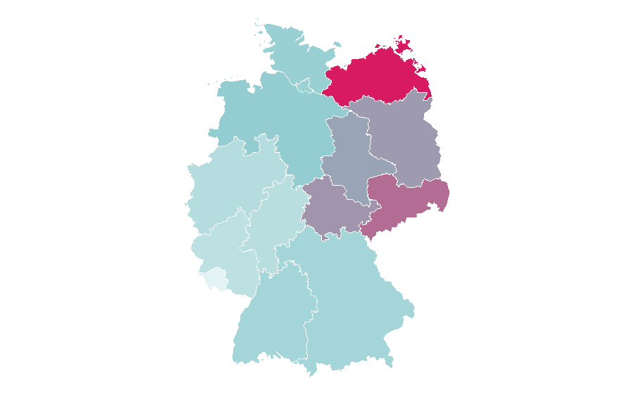 Affinity by region — Schwalbe (tire manufacturer), Germany