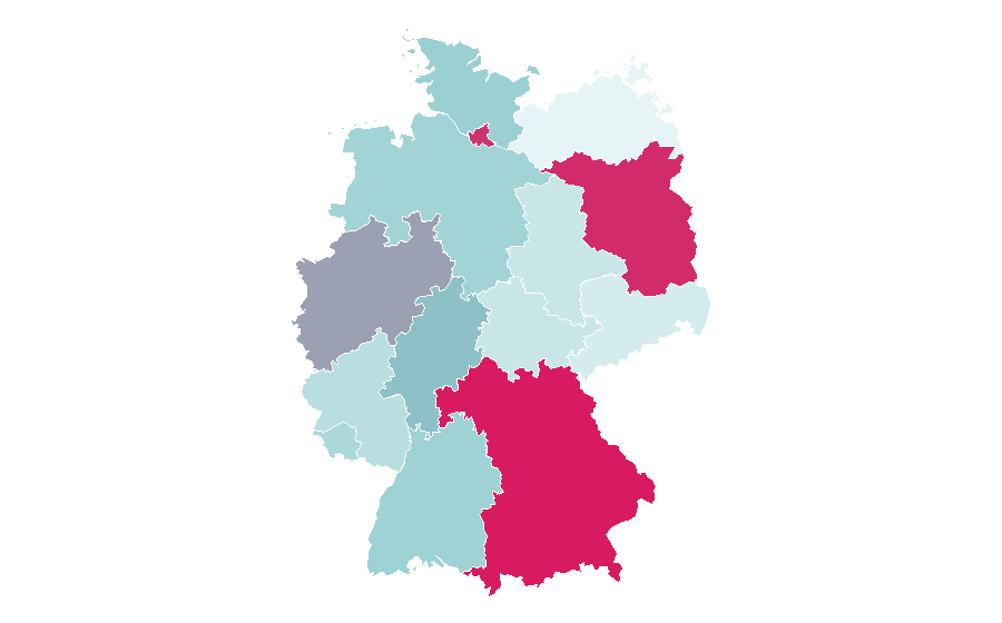 Affinity by region — schwarzkopf, Germany