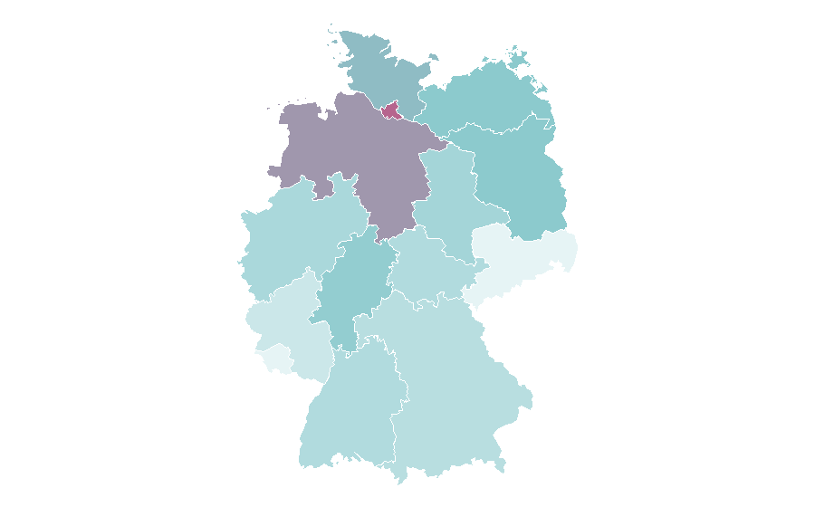 Affinity by region — Scooter (band), Germany