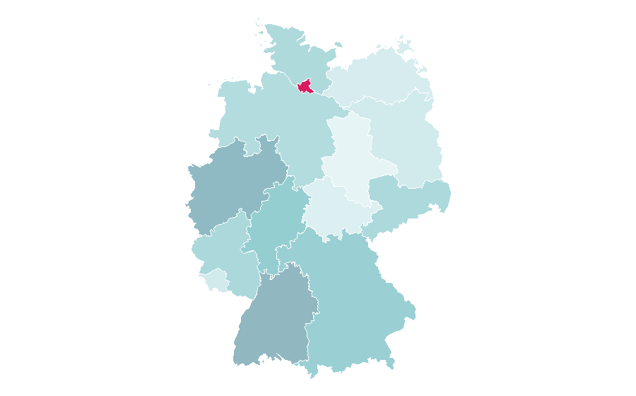 Affinity by region — Scotch and Soda (clothing), Germany