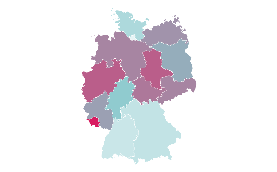 Affinity by region — Scream (film series), Germany