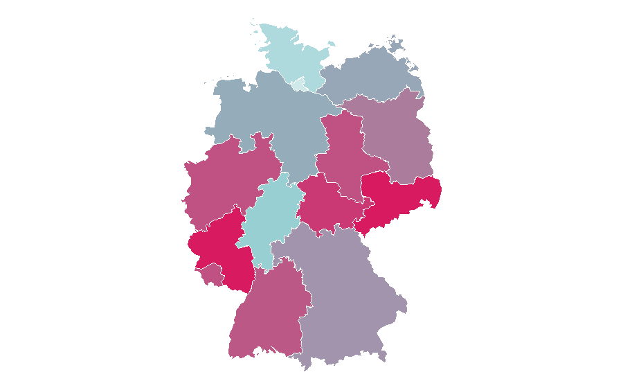 Affinity by region — Scuderia Ferrari, Germany