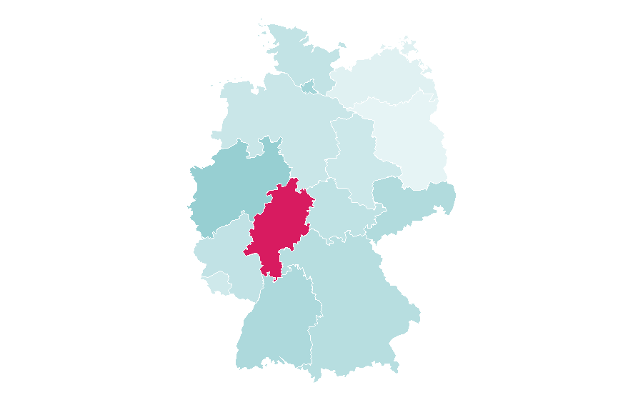 Affinità per regione — Search engine optimization, Germania