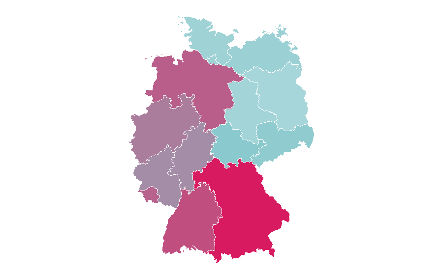 Affinity by region — SEAT Ateca, Germany