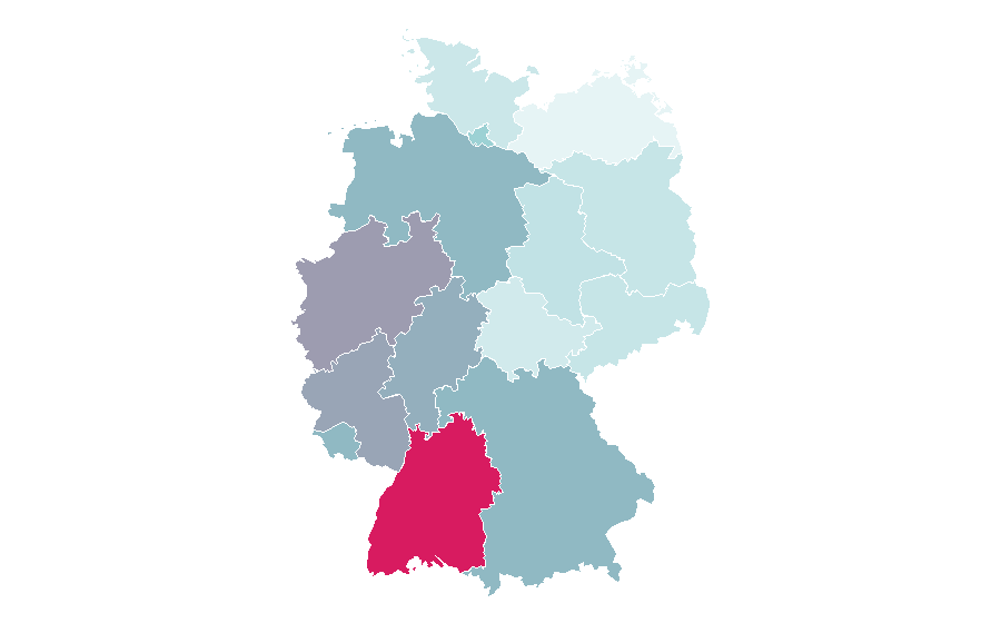 Affinity by region — Seat belt, Germany