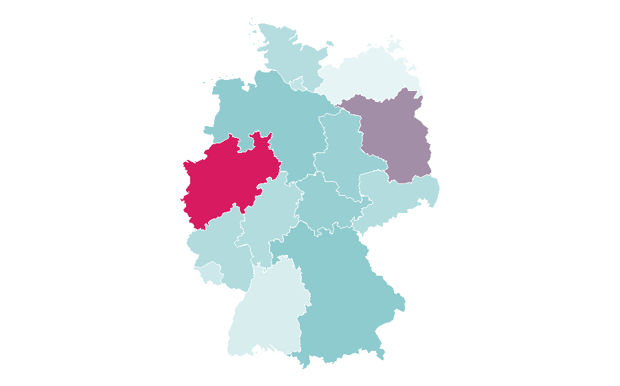 Affinity by region — Seats and Sofas, Germany