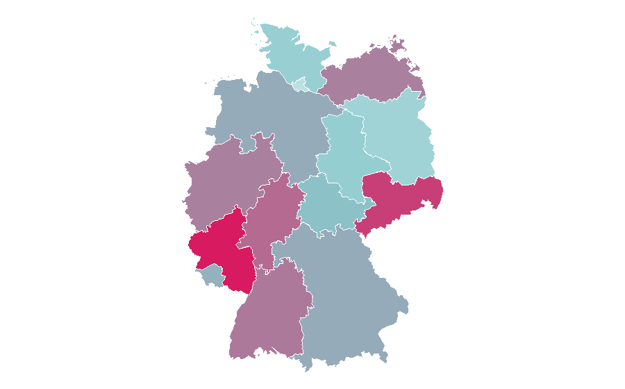 Affinity by region — Sebastian Vettel, Germany