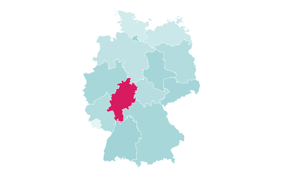 Afinidad por región — Security, Alemania