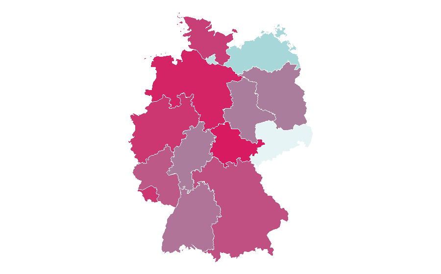Affinity by region — Seiko Epson, Germany