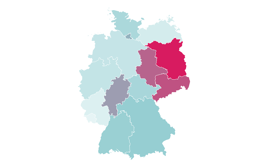 Affinity by region — Selgros, Germany