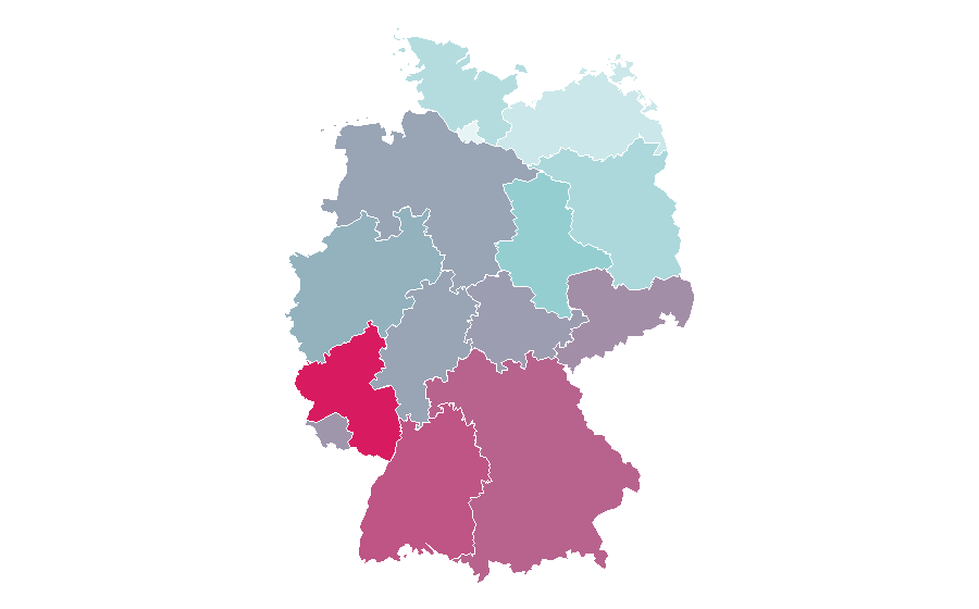Affinity by region — Senna (film), Germany