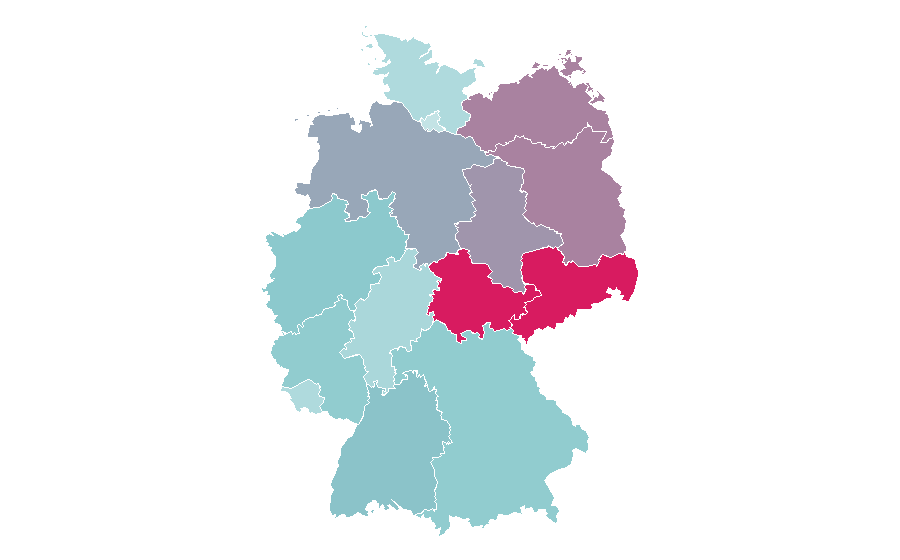 Affinity by region — Sense, Germany