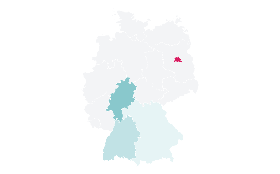 Affinity by region — Sentimental ballad, Germany