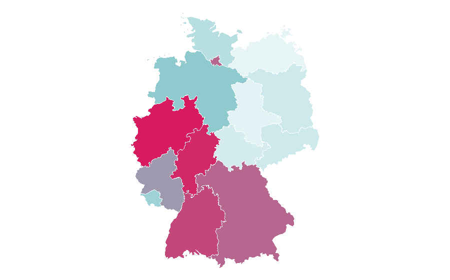 Affinity by region — Sergio Ramos, Germany