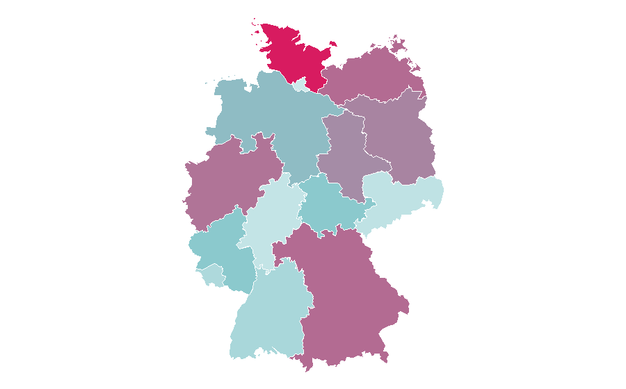 Affinity by region — Serkan Yavuz, Germany