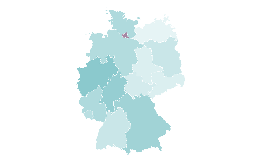Affinity by region — Seth Rogen, Germany