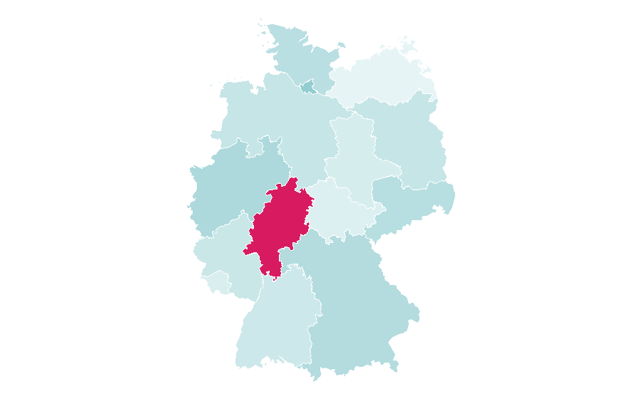 Affinity by region — Sex and the City, Germany