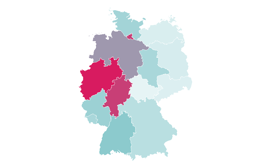 Affinity by region — Shah Rukh Khan, Germany