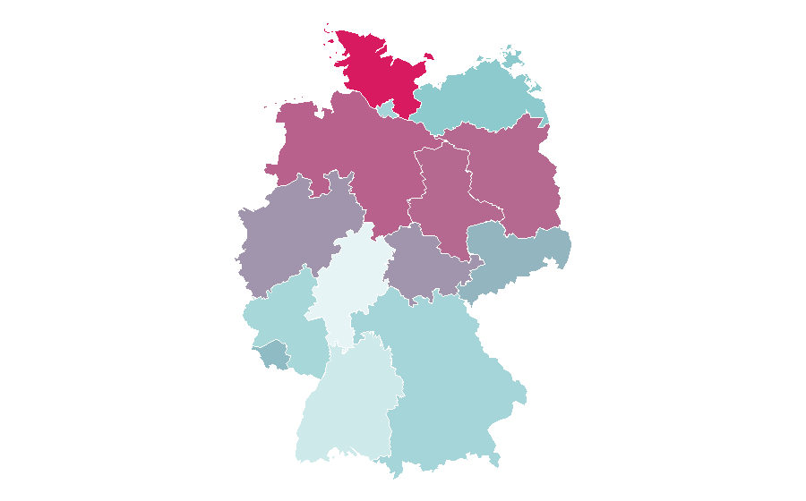 Affinity by region — Shakin' Stevens, Germany