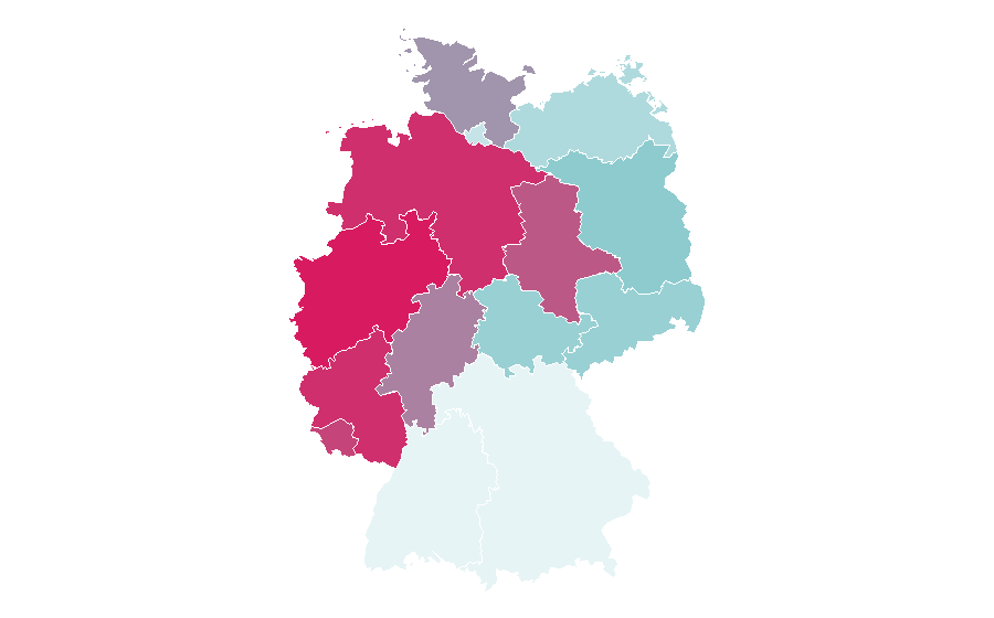 Affinity by region — Shameless (U.S. TV series), Germany