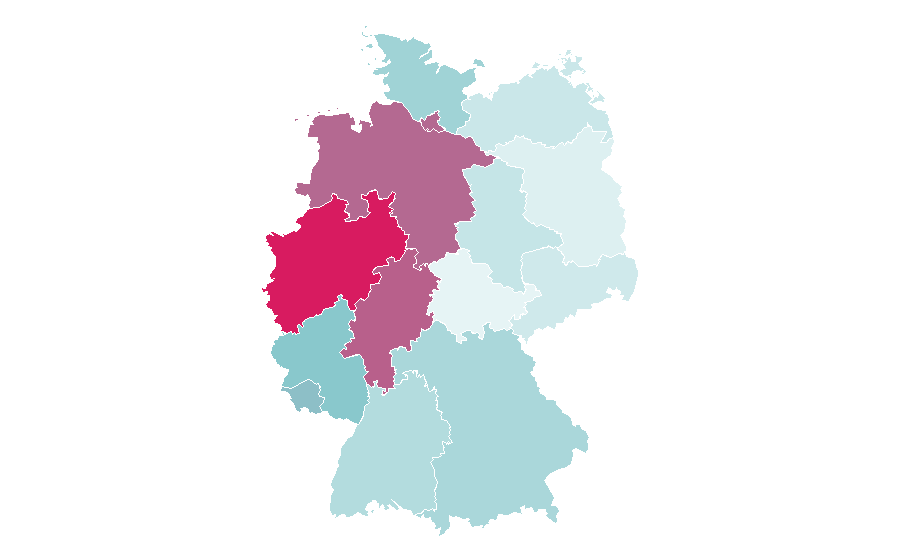 Affinity by region — Shank (meat), Germany