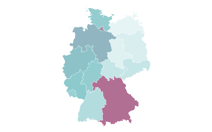 Affinity by region — Sharon Tate, Germany