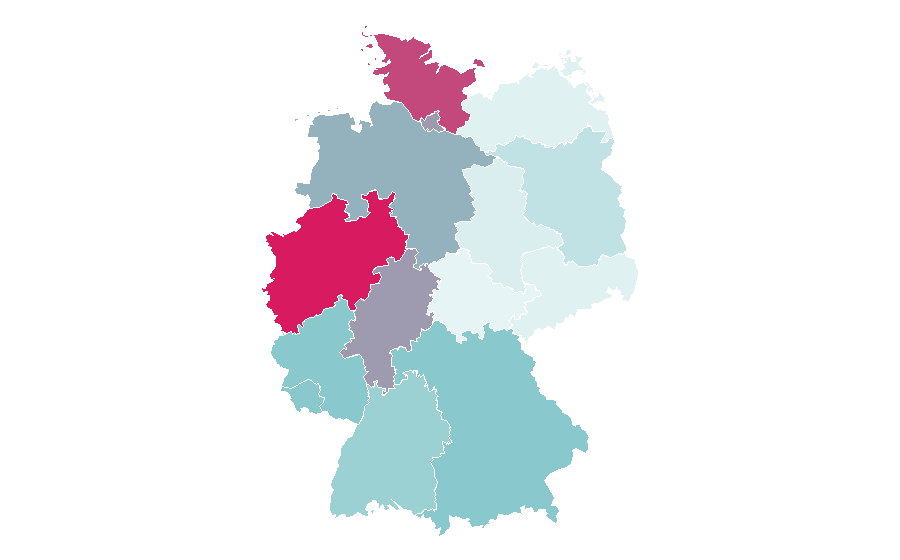 Affinity by region — Shay Mitchell, Germany