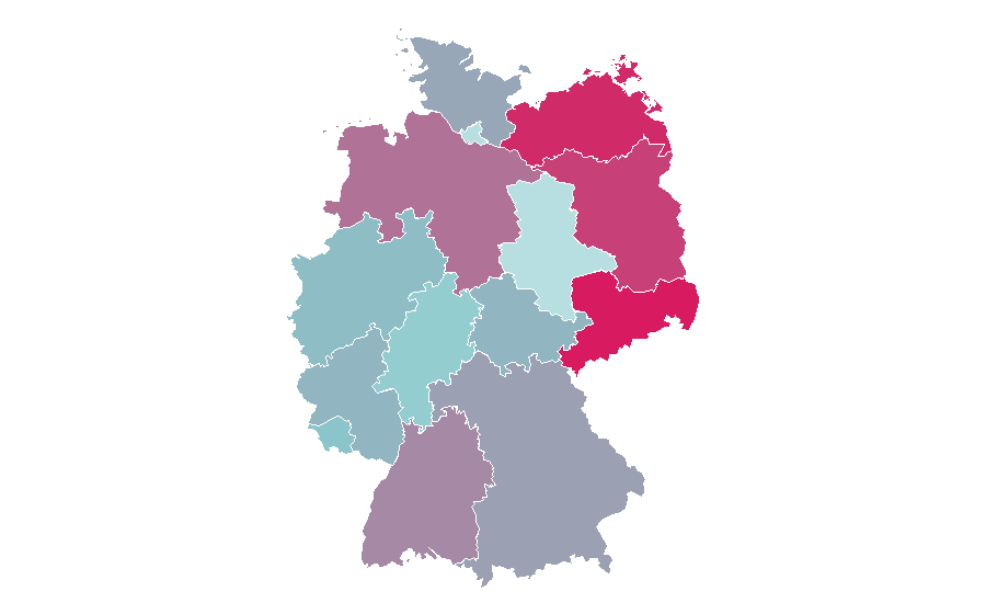 Affinity by region — Sheath dress, Germany