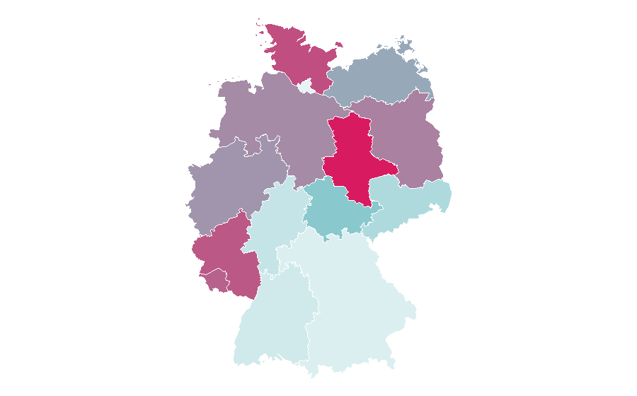 Affinity by region — Shemar Moore, Germany