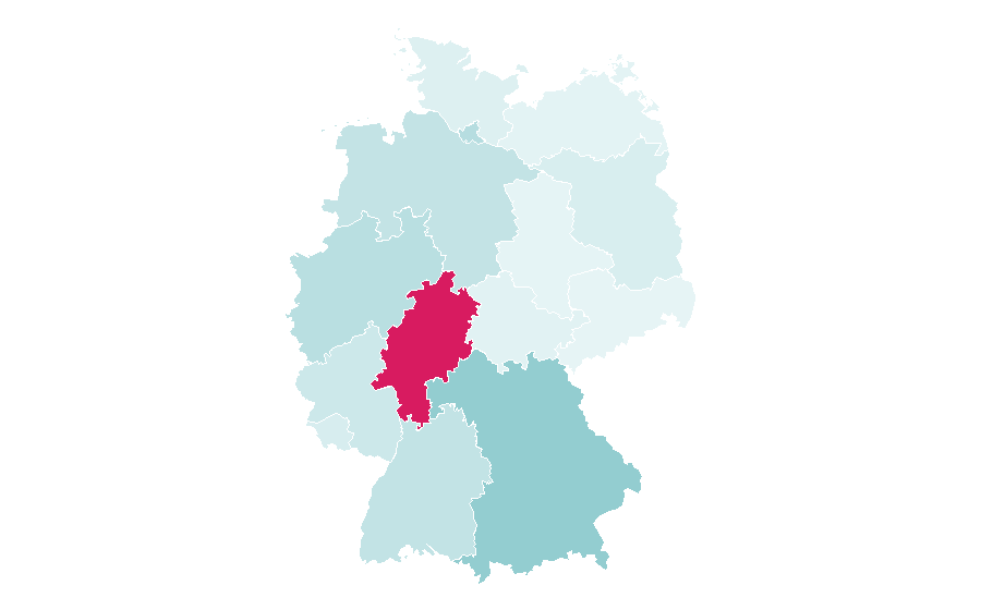 Affinity by region — Sheraton Hotels and Resorts, Germany