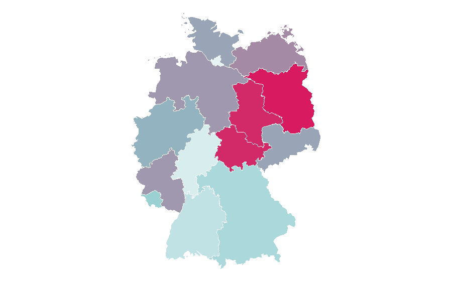 Affinity by region — She's All That, Germany