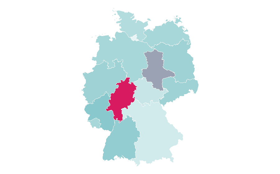 Affinity by region — Shifted, Germany