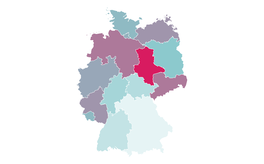 Affinity by region — Shōnen manga, Germany