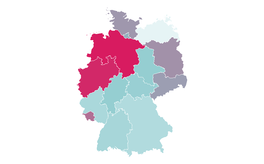 Affinity by region — Shurjoka, Germany