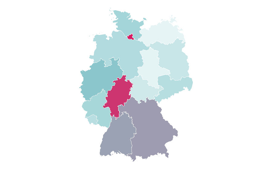 Affinity by region — Shutterstock, Germany
