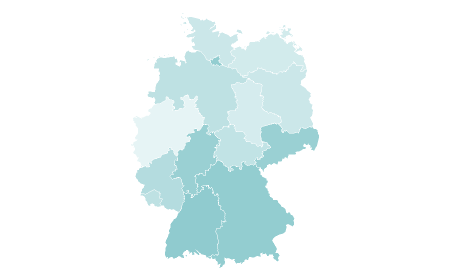Affinity by region — Sia, Germany