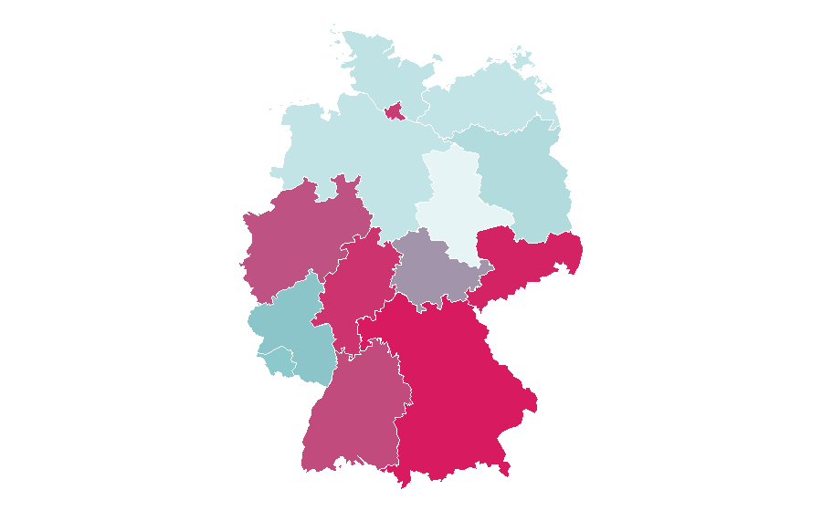 Affinity by region — Sierra Nevada Corporation, Germany