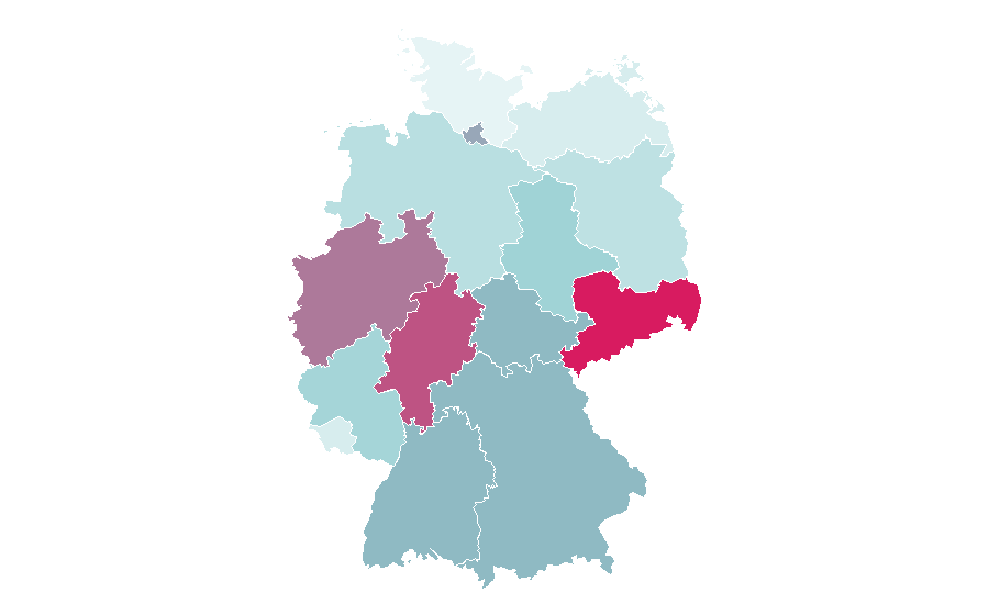 Affinity by region — Sigmund Freud, Germany