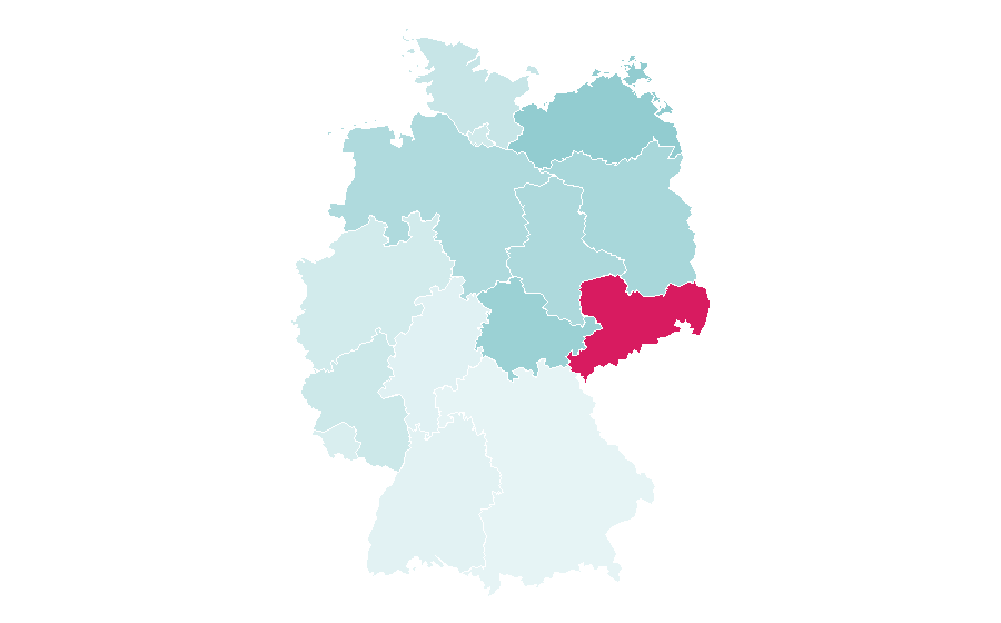 Affinity by region — Silbermond, Germany