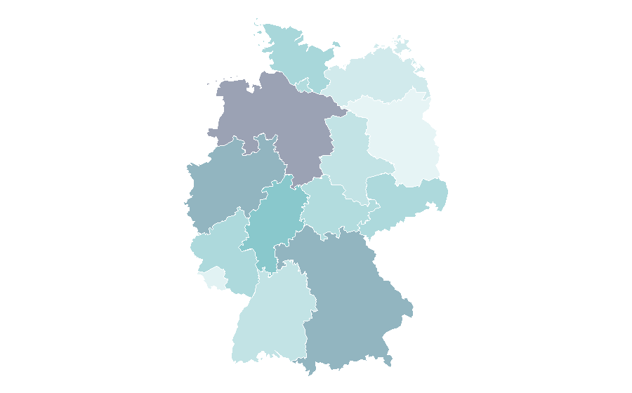 Affinity by region — Silhouette, Germany