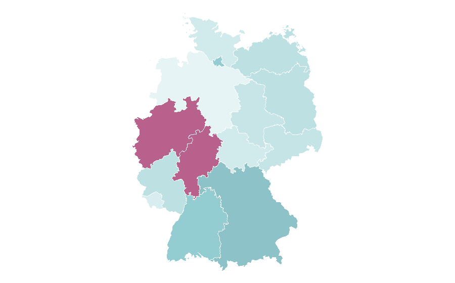 Afinidad por región — Silver, Alemania