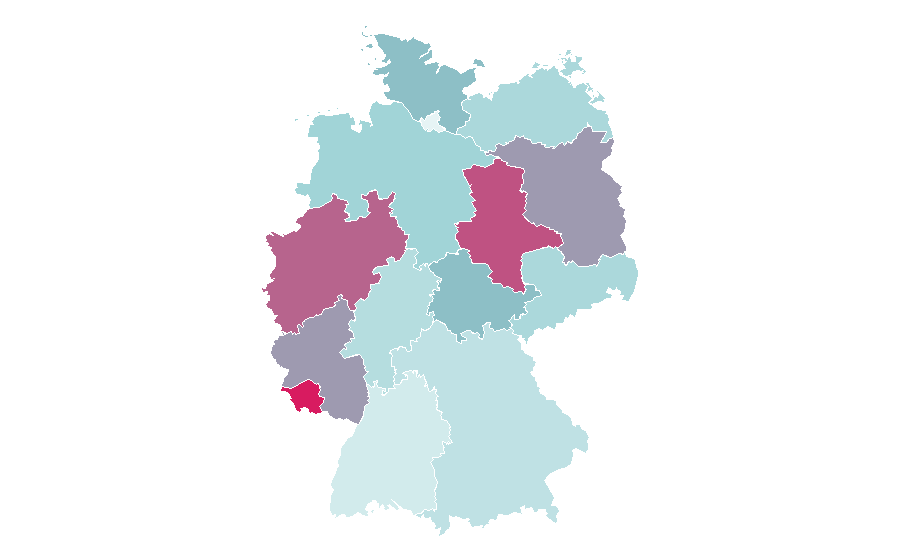 Affinity by region — Simon Helberg, Germany