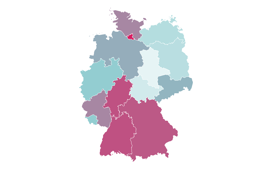Affinity by region — Simone Biles, Germany