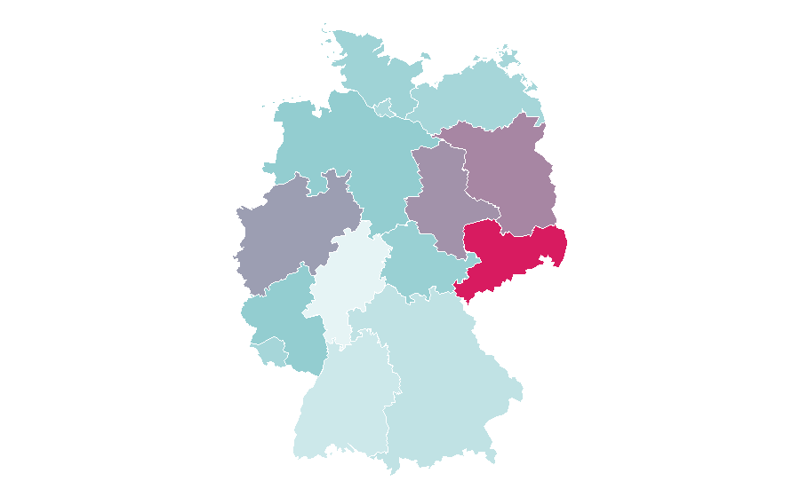 Affinity by region — Single person, Germany